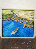 Bay of Islands From Above - Original Painting