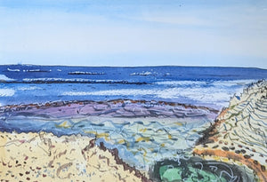 Aquarium Rockpools, Warrnambool - Original watercolour