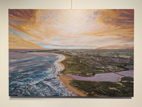 Warrnambool From Above - Print on canvas