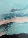 Swimming - Print on canvas