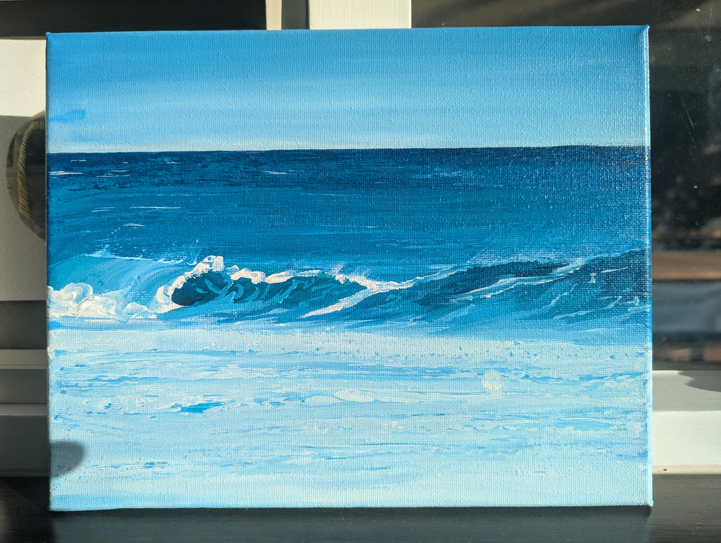 Wave - acrylic on canvas