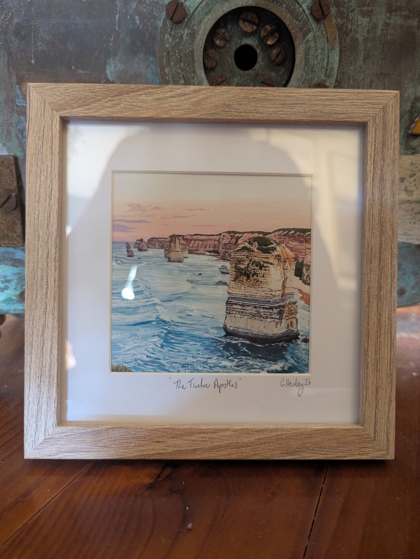 Mini Twelve Apostles framed print