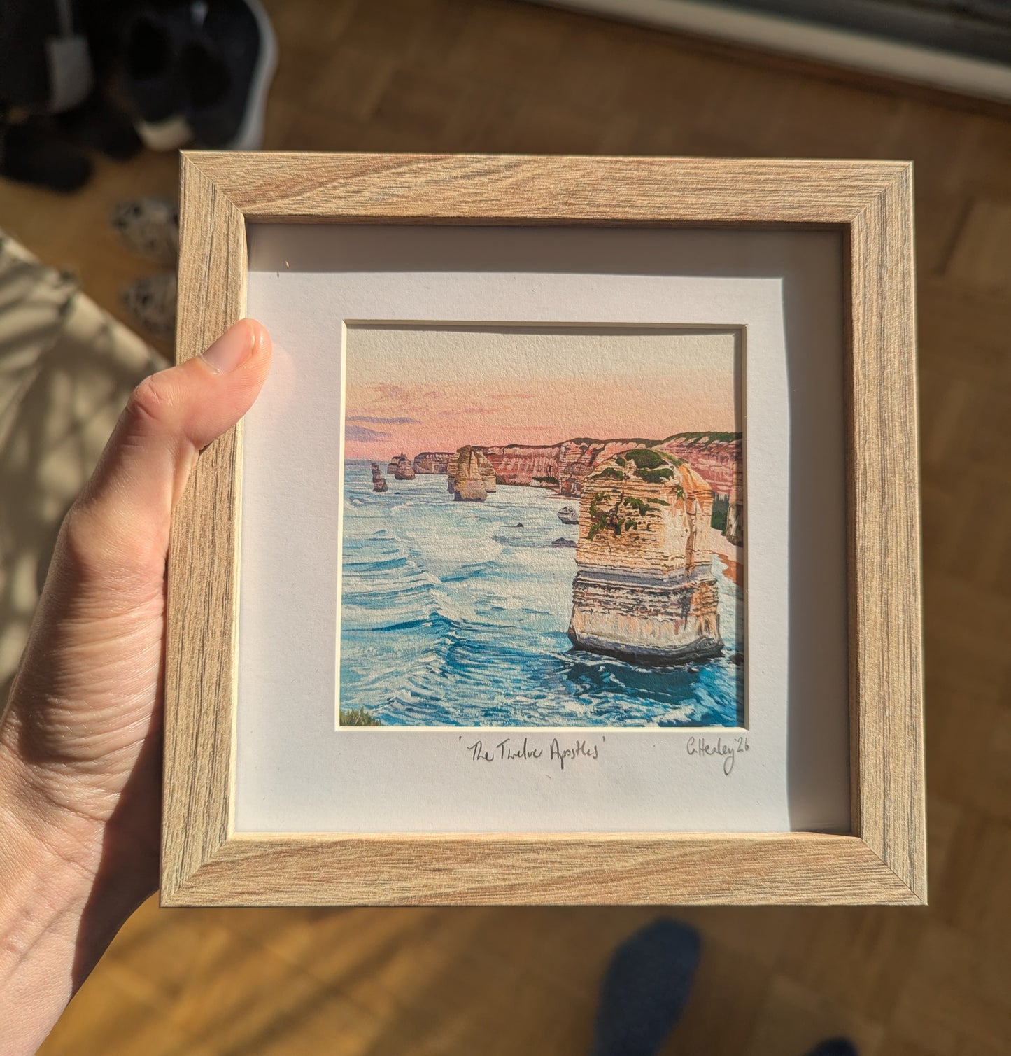 Mini Twelve Apostles framed print