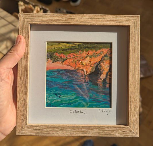 Mini Childers Cove 2 framed print