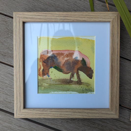 Cow 2 - original watercolour