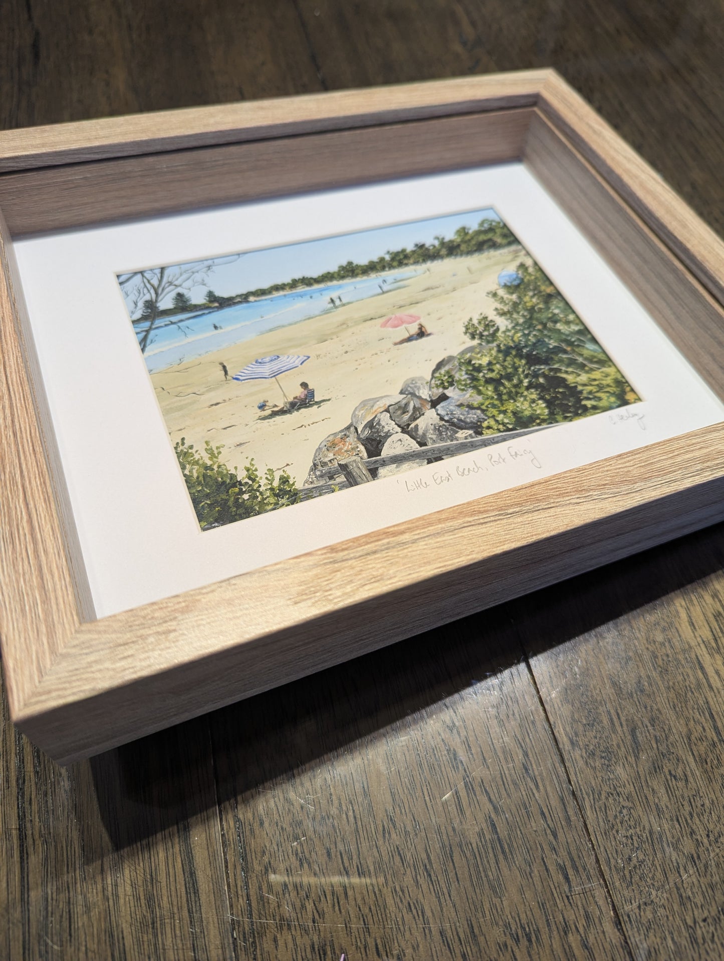 Little East Beach, Port Fairy - framed print