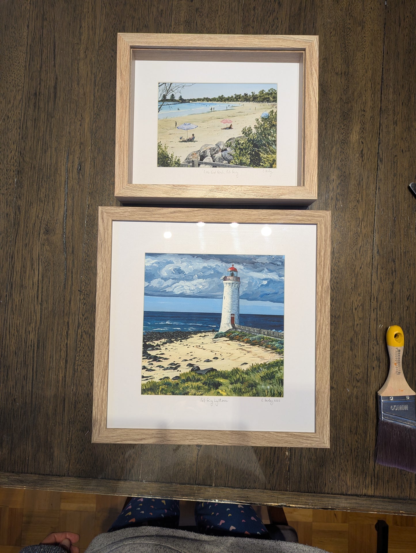Little East Beach, Port Fairy - framed print