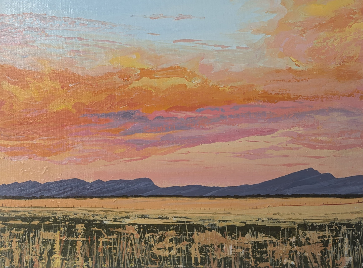 New! Sunset over Grampians II