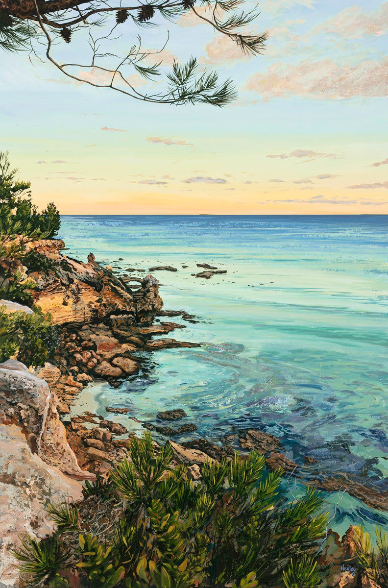 Robe Cliffs – CarolineHealeyArt
