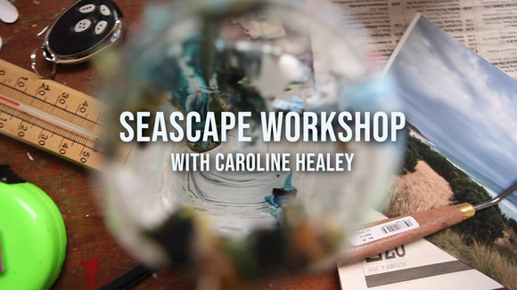 HOW TO PAINT A SEASCAPE - FULL WORKSHOP with Caroline Healey