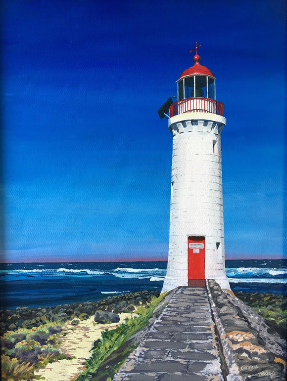 Port Fairy Lighthouse - acrylic