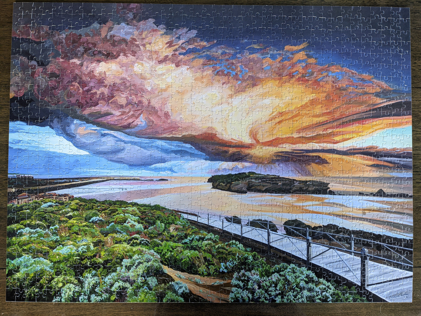Jigsaw - Middle Island Sunrise 1000 piece