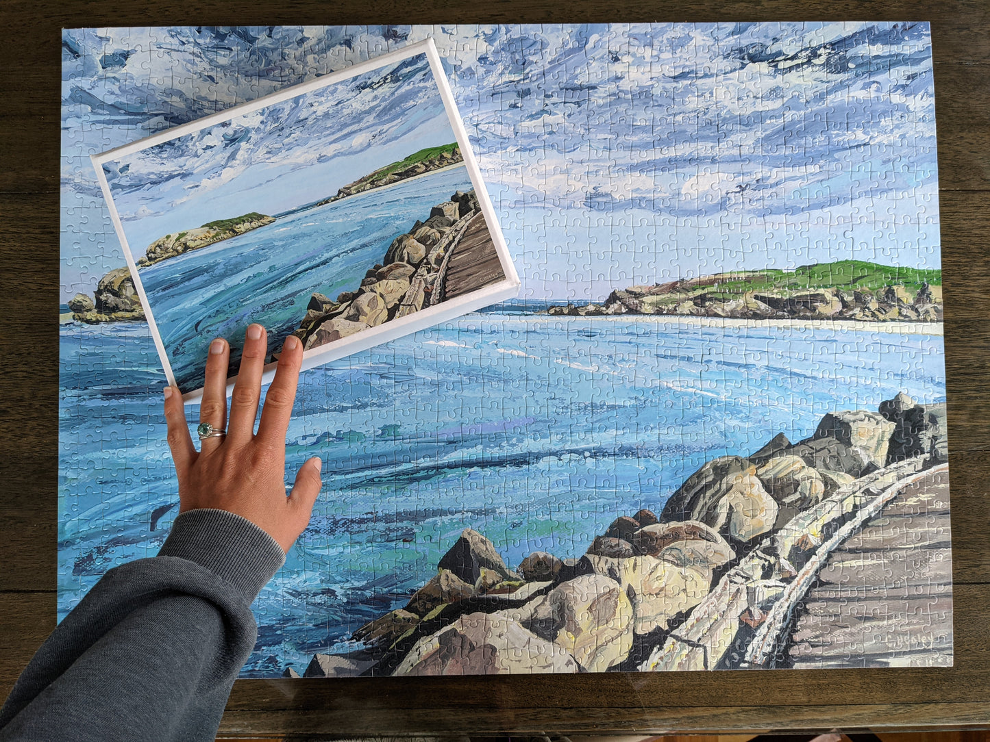 Jigsaw - Stingray Bay, Warrnambool 1000 piece