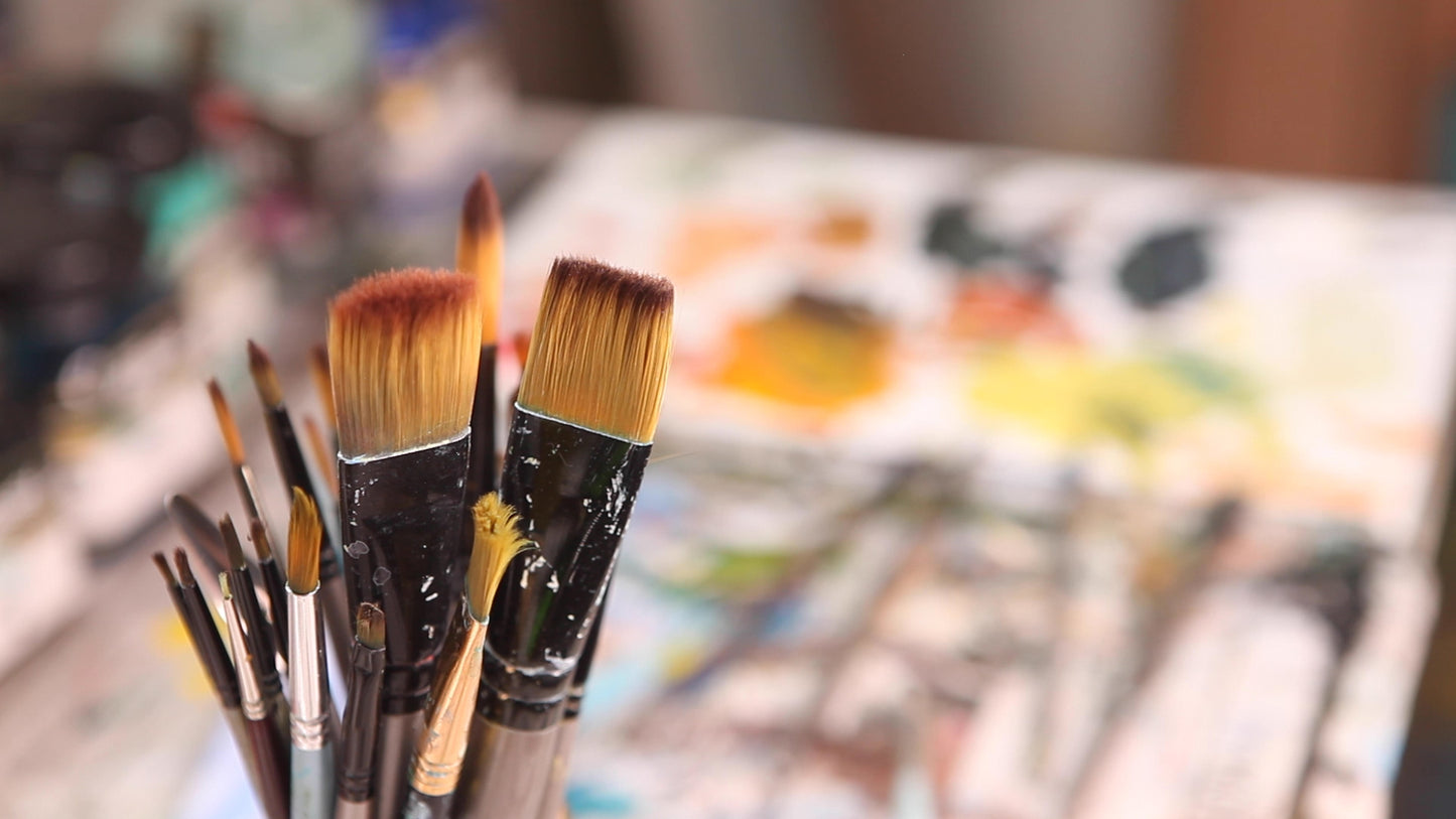CHAPTER 3: HOW TO PAINT THE SEA - MINI WORKSHOP with Caroline Healey
